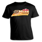 Black 10 Miler T-shirt